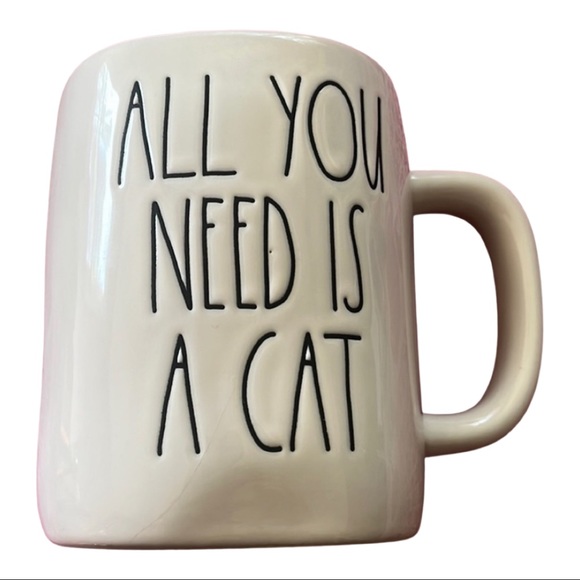Rae Dunn Other - 🇺🇸🐈‍⬛ Rae Dunn All You Need is a Cat mug